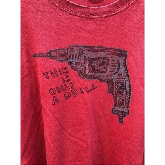 Life is Good Crusher This is Only a Drill Medium (M) Red - Picture 6 of 6